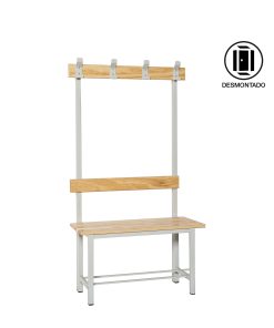 SIMONBENCH DESMONTADO SIMPLE SIN REPISA 4/1000