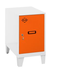 SIMONLOCKER MON.MINI 475x400x500+PIES BLA/NAR